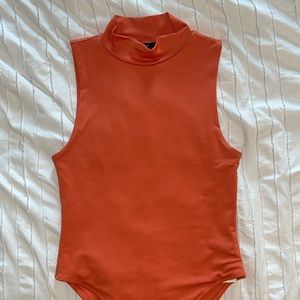 FOREVER 21 Orange Bodysuit